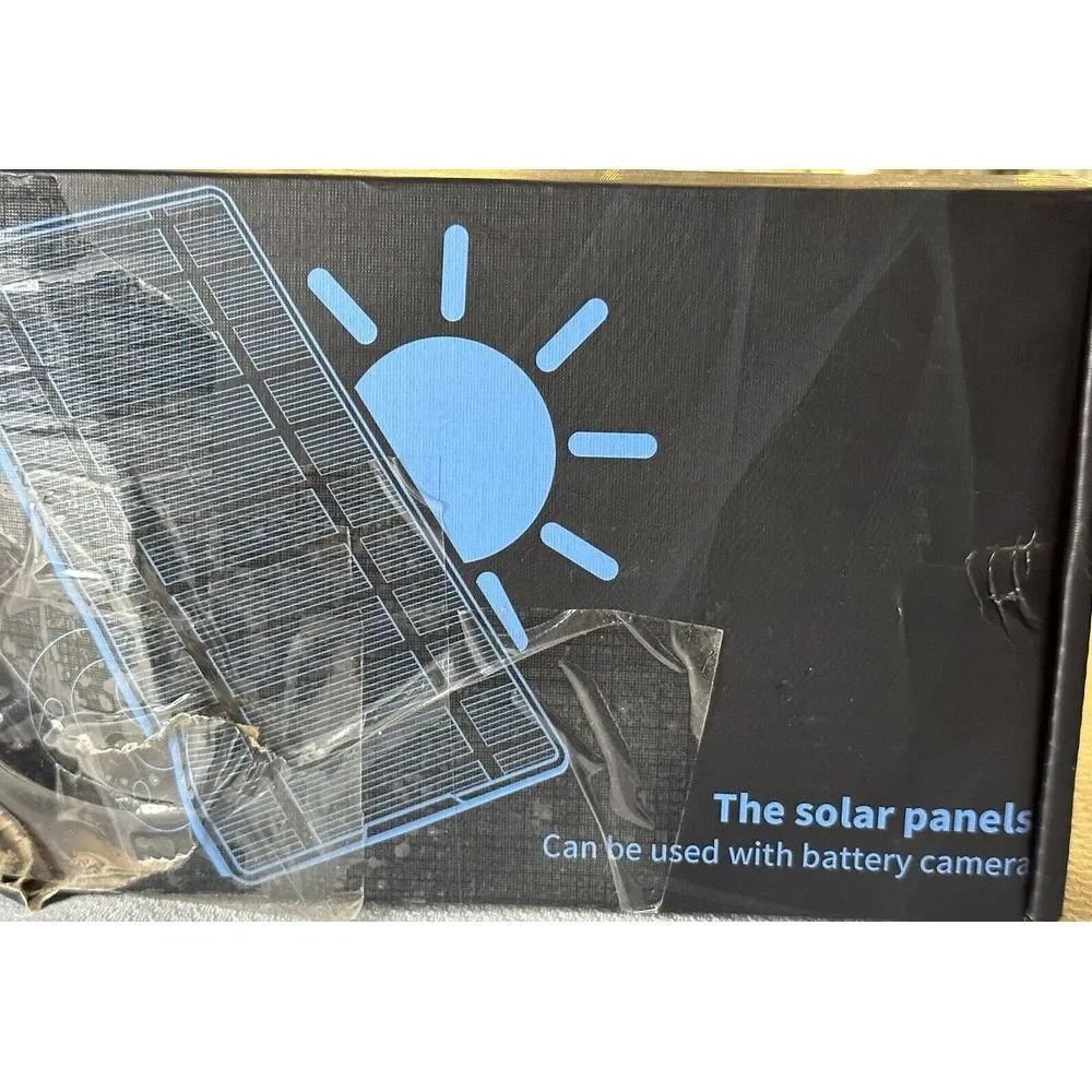 The Solar Panel, Motion Alarm on phone, Two Way Comm HD 1080p 1920*1080